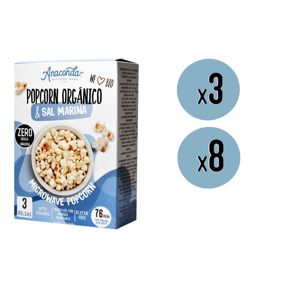 Palomitas de Microondas Bio - Cero Grasa