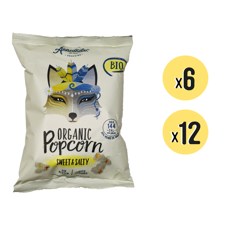 Sweet & Salty Organic Popcorn
