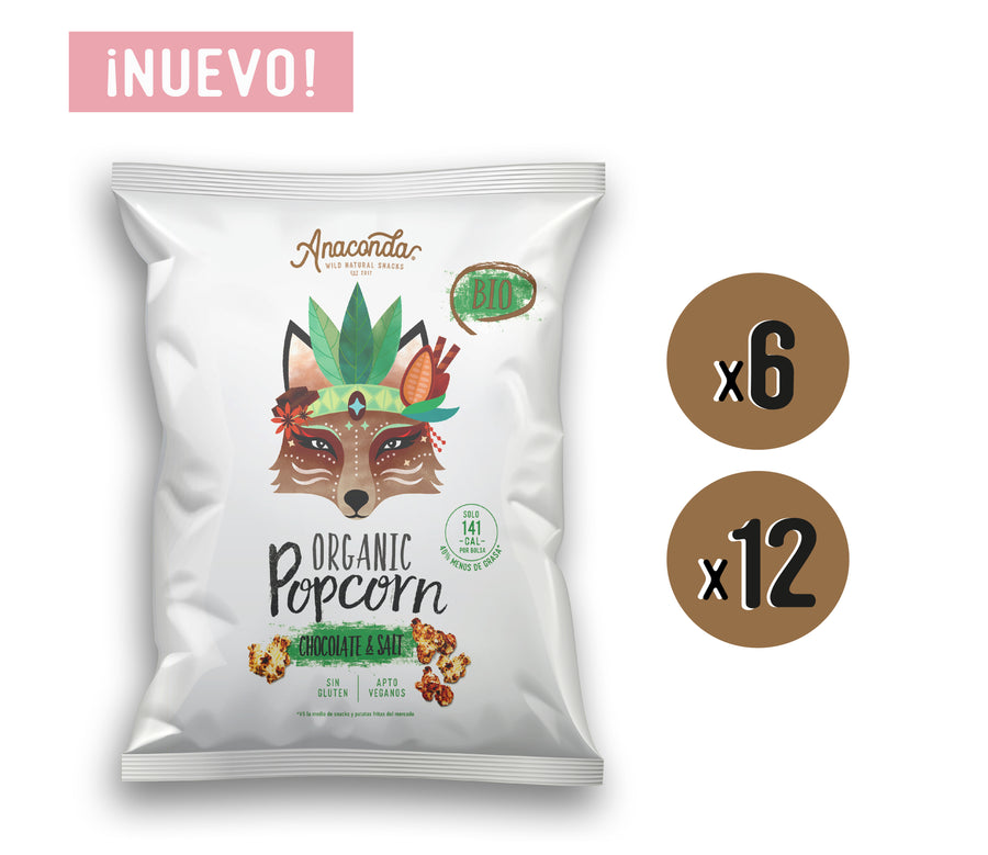 Palomitas de Maíz Chocolate & Salt Bio